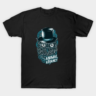 Animal Attorney (Owl) T-Shirt